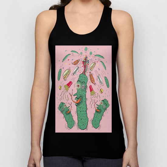 Pickle Boy and the Sandwiches Unisex Tank Top