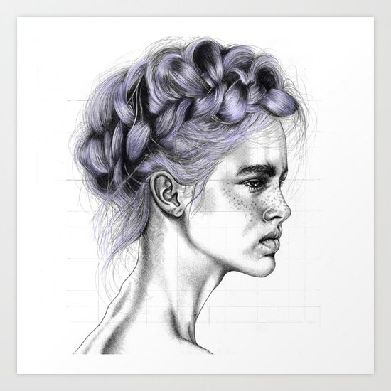 Snow Queen Art Print
