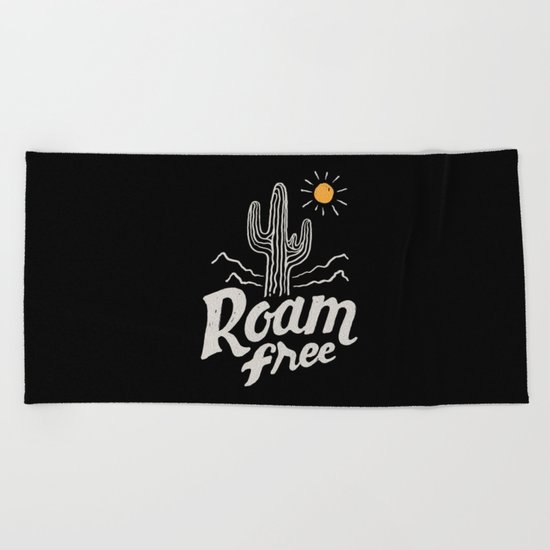 Roam Free Beach Towel