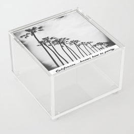 California knows how to party. Acrylic Box