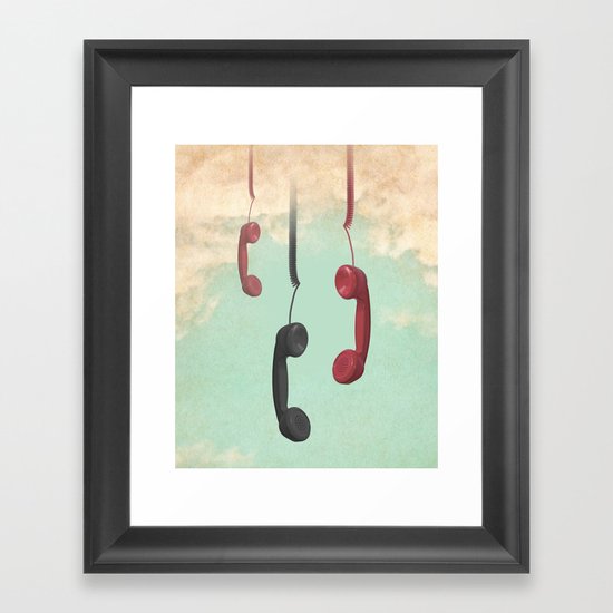 Message from Above Framed Art Print