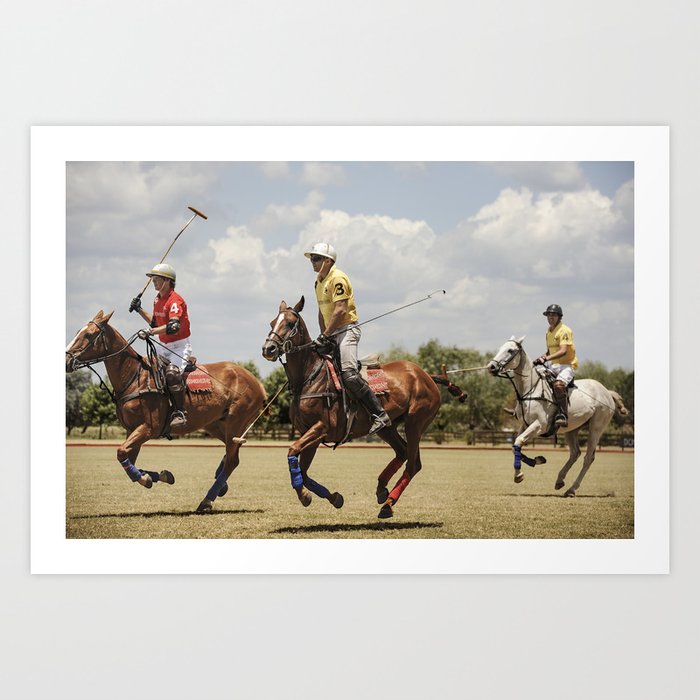 Pilar - Polo National Capital - Argentina Art Print