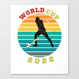 world cup football Canvas Print