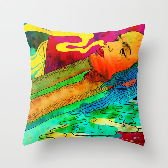 "Lux" by Steven Fiche Throw Pillow