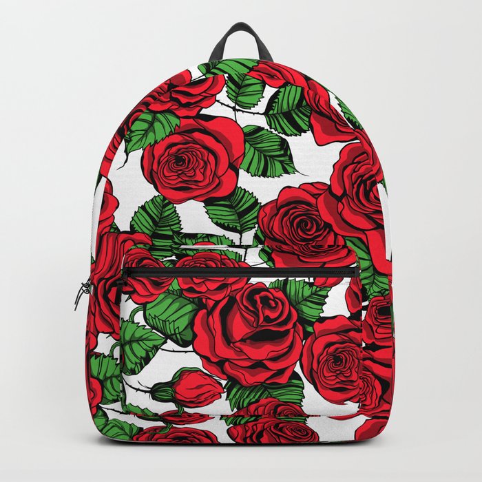 Red rose online backpack