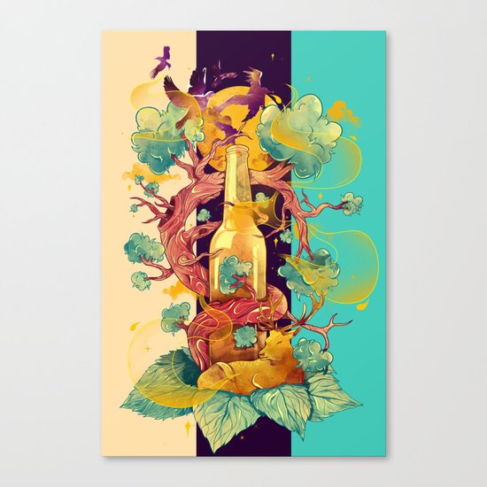 Natural Cycle Canvas Print