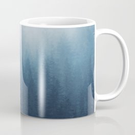Into The Misty Nature - Blue Coffee Mug