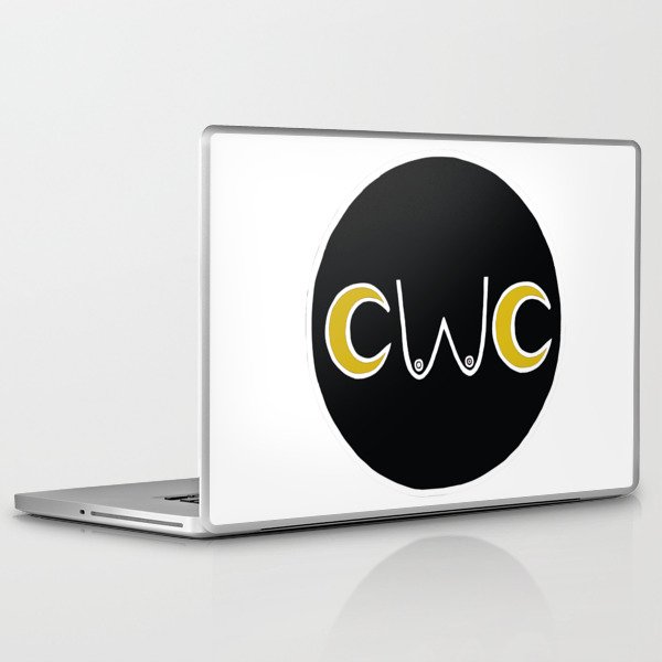 CWC New Moon Logo Laptop iPad Skin by CreativeWomensCircle