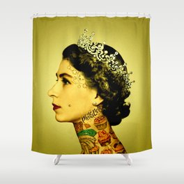 Royal Tattoo Shower Curtain