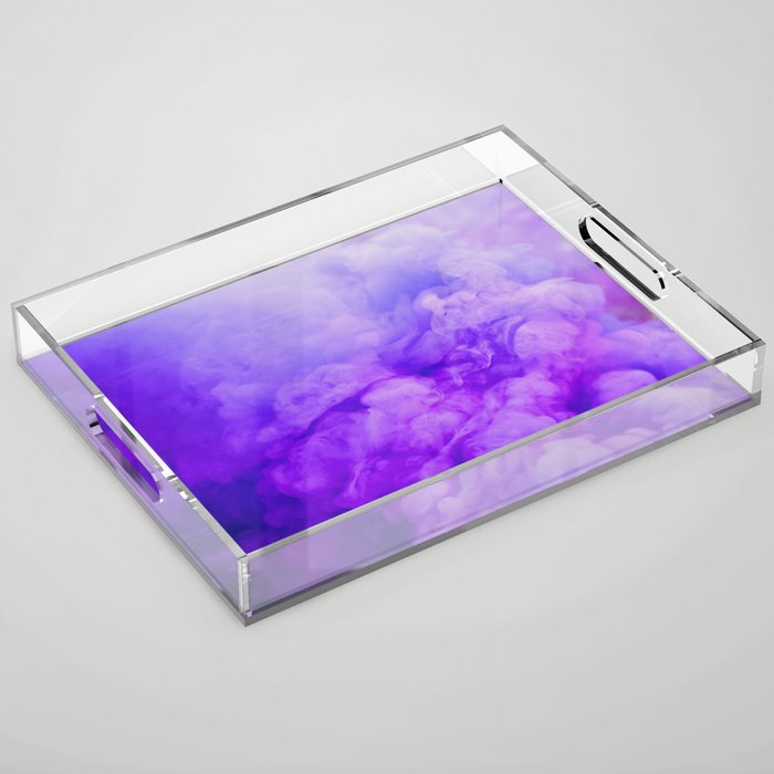 Ethereal Purple Acrylic Tray