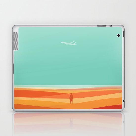 Where the sea meets the sky Laptop & iPad Skin