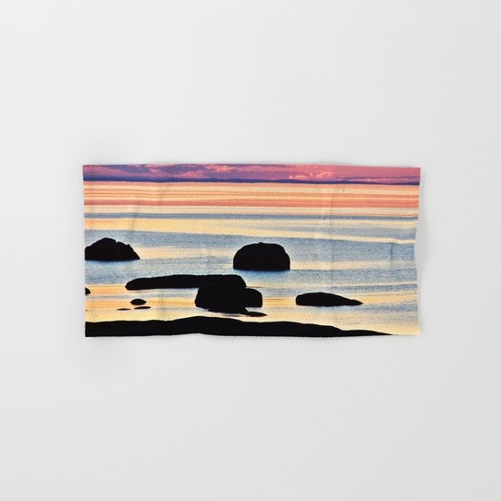 Painted Seas at Dusk Hand & Bath Towel