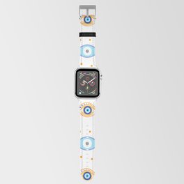 Greek evil eye pattern Apple Watch Band