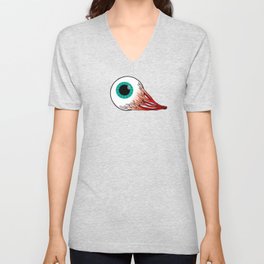 Eyeball V Neck T Shirt