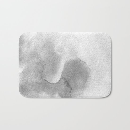 Grey Minimal Bath Mat