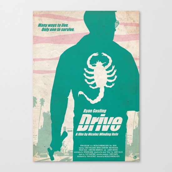 DRIVE Canvas Print