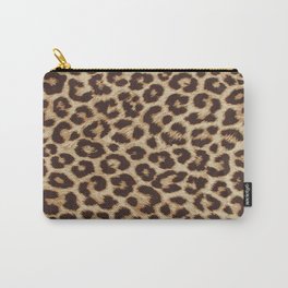 Leopard Print Carry-All Pouch | Graphicdesign, Brown, Vector, Abstract, Leopard, Digital, Wild, Cheetah, Cats, Cat 