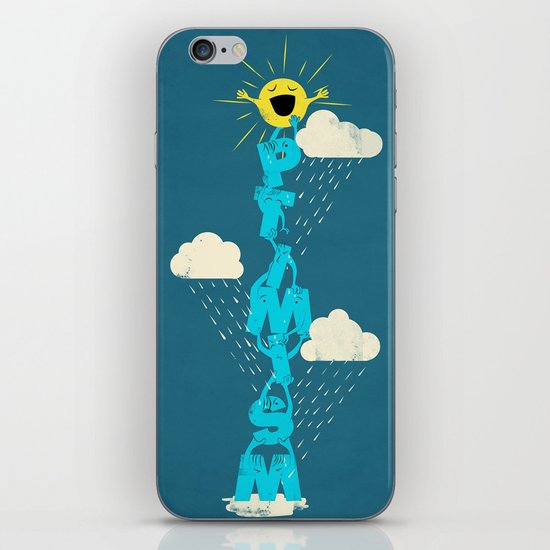 Yay for Optimism! iPhone & iPod Skin