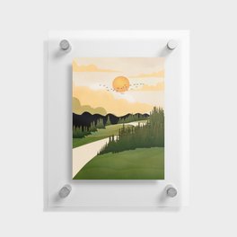 One Sunny Day Floating Acrylic Print