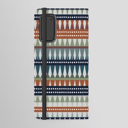Colorful Stripes Ethnic Print Android Wallet Case