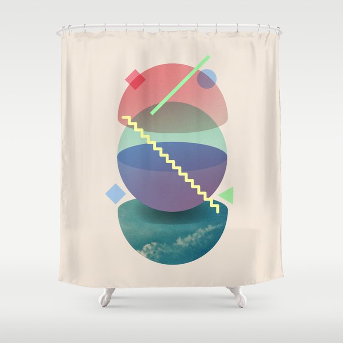 Planet Shower Curtain
