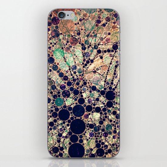 Colorful tree loves you and me. iPhone & iPod Skin