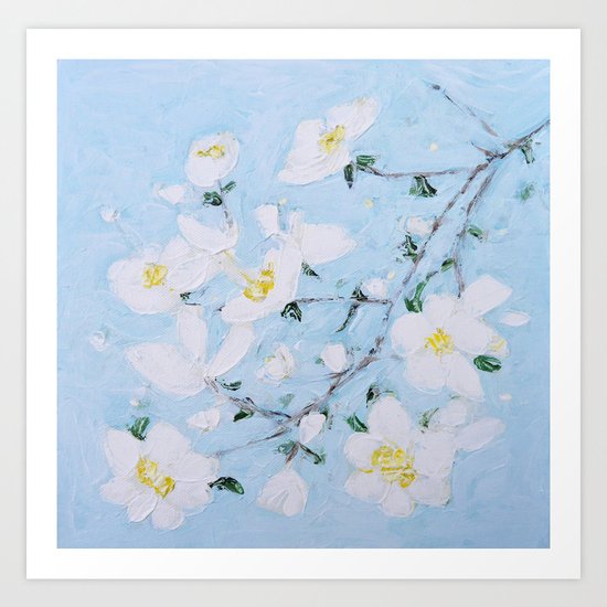 Dogwood Spring Art Print