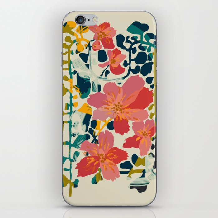 colorful orchid iPhone Skin