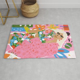 Living in Chaos Rug