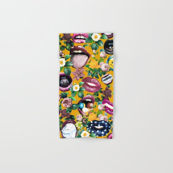 Sexy Floral Garden Hand & Bath Towel