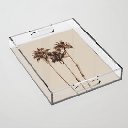 Palm Trees Earthy Vibes #1 #wall #decor #art #society6 Acrylic Tray