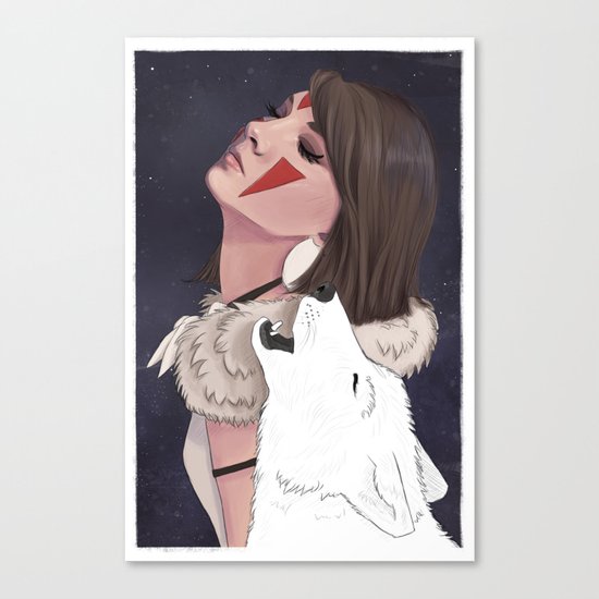 Princess Mononoke Canvas Print