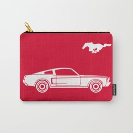 Ford Mustang Fastback (1968) Carry-All Pouch | Graphic Design, Illustration, Vector 
