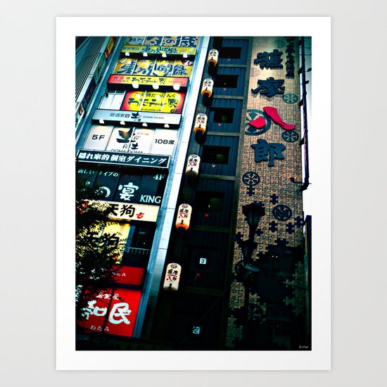 TKY-Shinjuku Art Print
