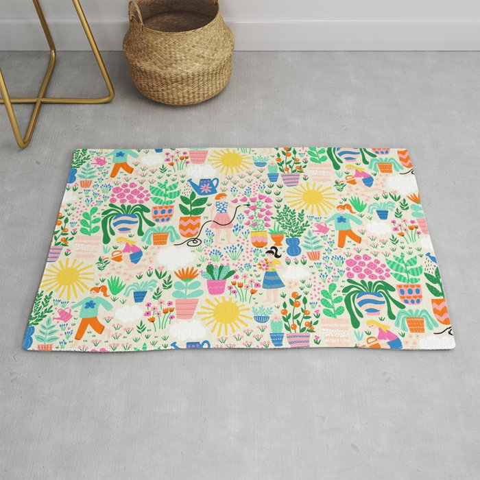 The Love Of Gardening Rug