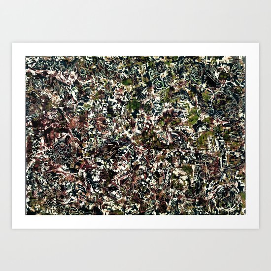 tribal. Art Print
