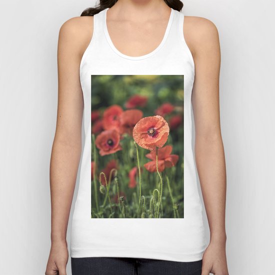 Poppy what else? Unisex Tank Top