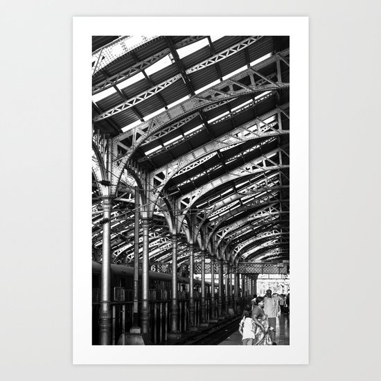 Steeples of Steel Art Print