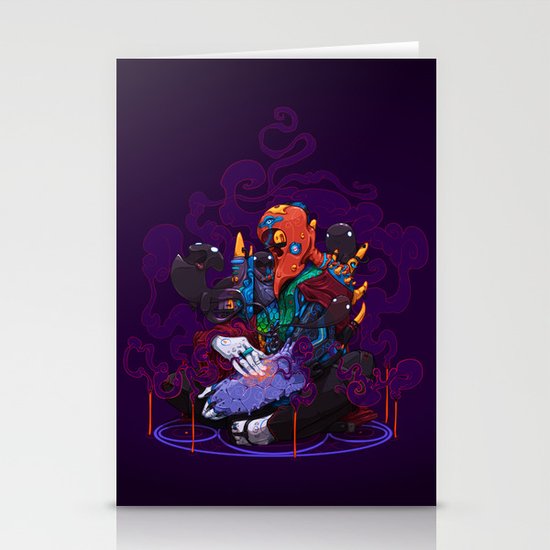 Chrysalis Stationery Cards
