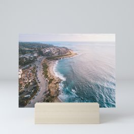 La Jolla, San Diego Aerial Photography Mini Art Print