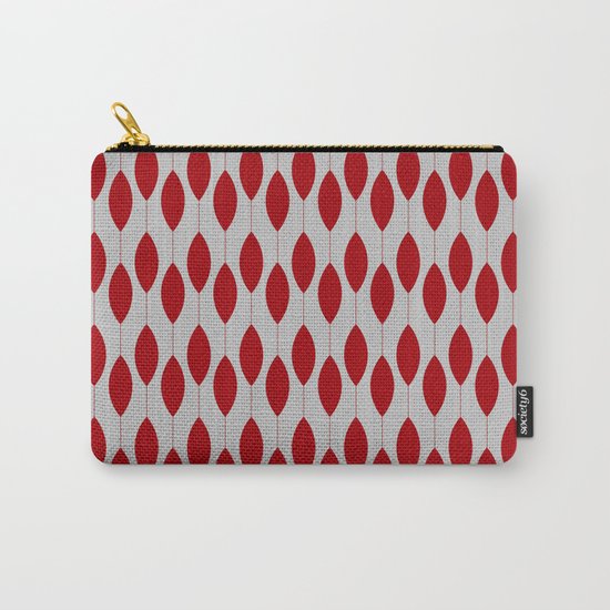 Rose petal drops modern pattern Carry-All Pouch