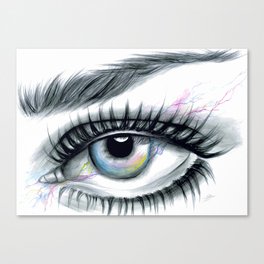 Eye Painting Canvas Prints For Any Decor Style Society6