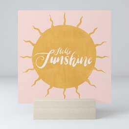 Hello Sunshine Mini Art Print