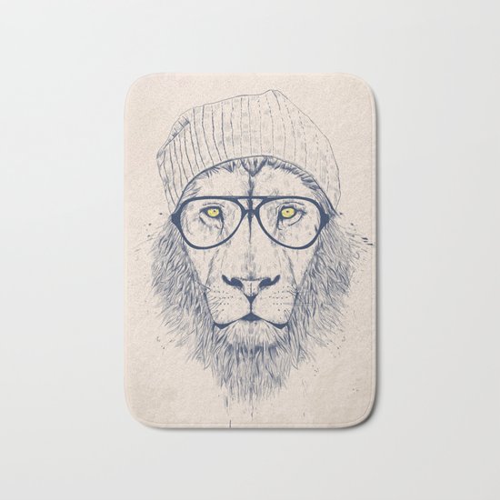 Cool lion Bath Mat
