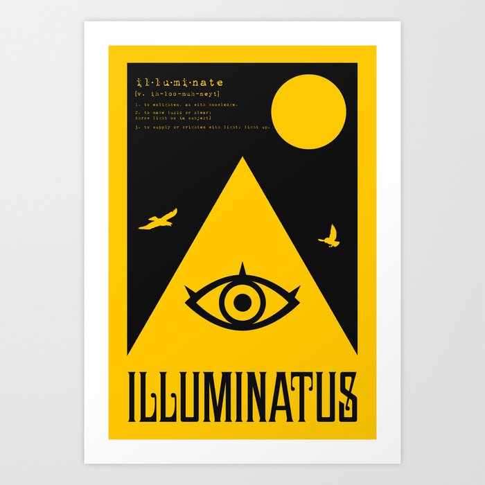 Illuminatus Art Print