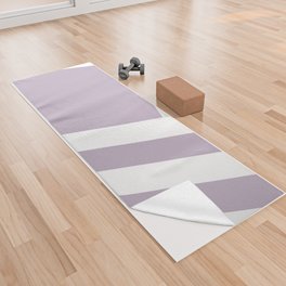 Purple squares background Yoga Towel