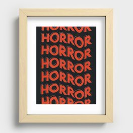 Horror  Recessed Framed Print