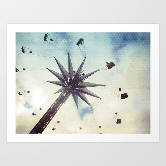 hold on tight Art Print