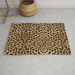 Cheetah Print Area & Throw Rug