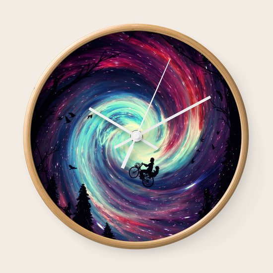 Adventure Awaits Wall Clock